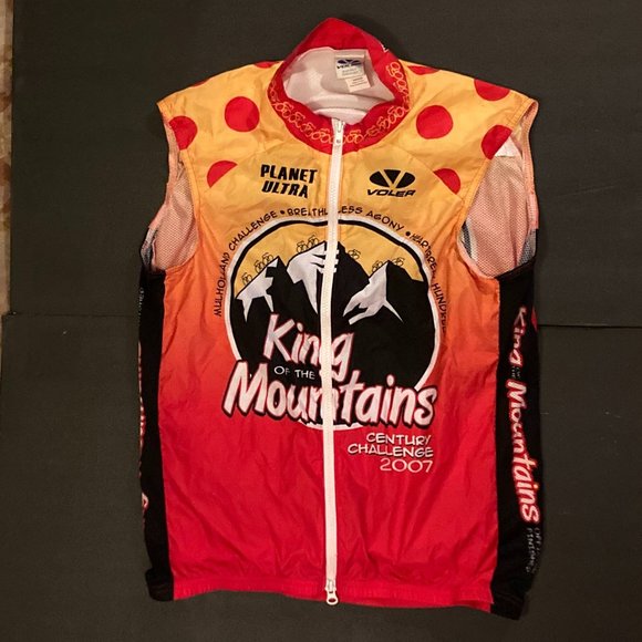 Voler Cycling Bicycling Jersey King of the Mountains M Made In USA NEW 2007 - Picture 1 of 4